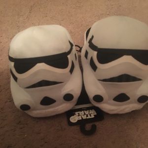 Star Wars stormtrooper slippers never worn